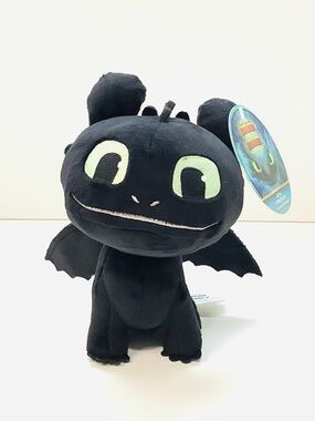 Dreamworks Toothless How to Train Your Dragon Cuddly Cineplex Plush Cute Smile